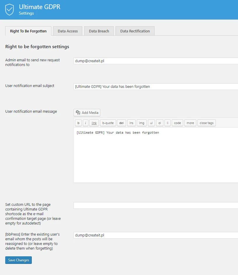 Ultimate GDPR & CCPA Compliance Toolkit for WordPress v5.3.2 NULLED 6 Ultimate GDPR & CCPA Compliance Toolkit for WordPress 6