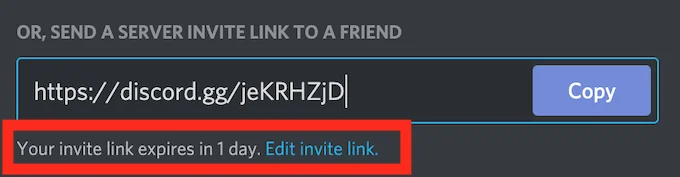 5 lý do khiến lời mời Discord của bạn không hoạt động 1 5 lý do khiến lời mời Discord của bạn không hoạt động