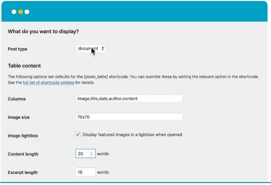 ĐƠN GIẢN ĐỂ THIẾT LẬP VÀ TÙY CHỈNH