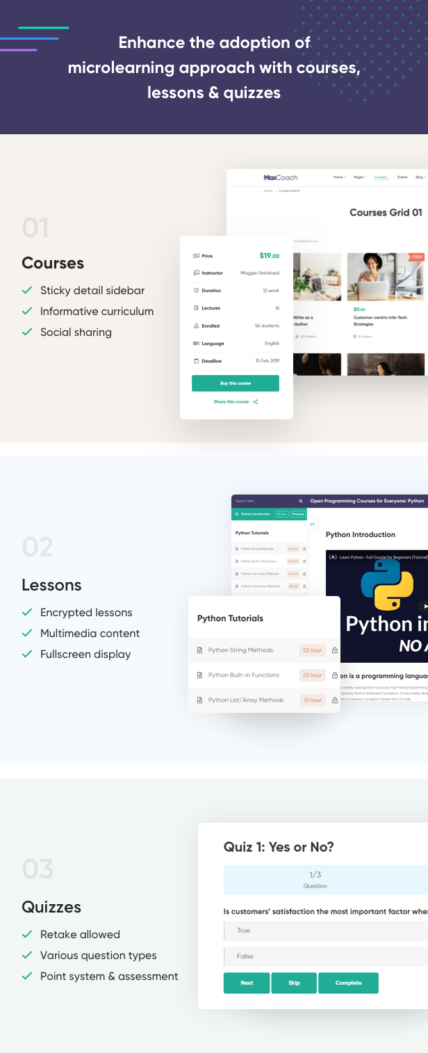MaxCoach - Online Courses, Personal Coaching & Education WP Theme 10