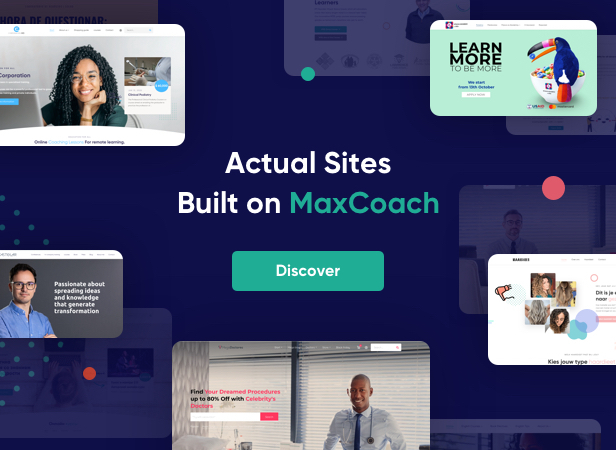 MaxCoach - Online Courses, Personal Coaching & Education WP Theme 4