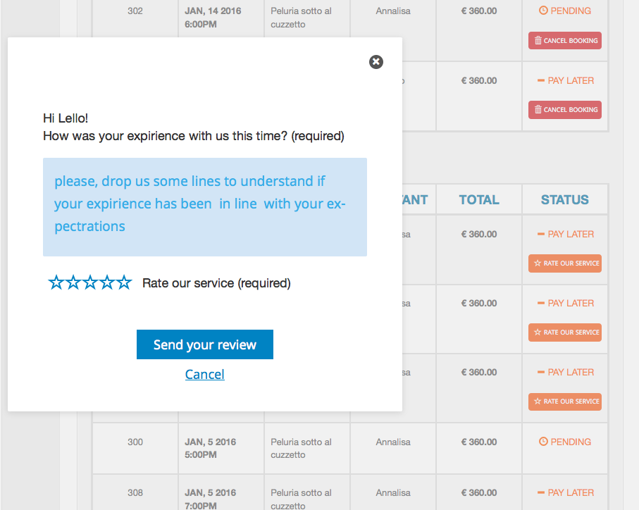 Salon Booking WordPress Plugin 3