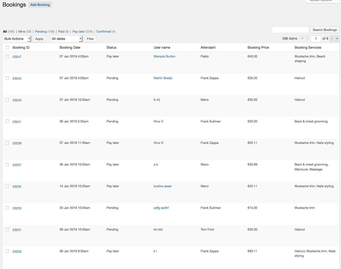 Salon Booking Wordpress Plugin v7.6.5 NULLED 6 Salon Booking WordPress Plugin 5