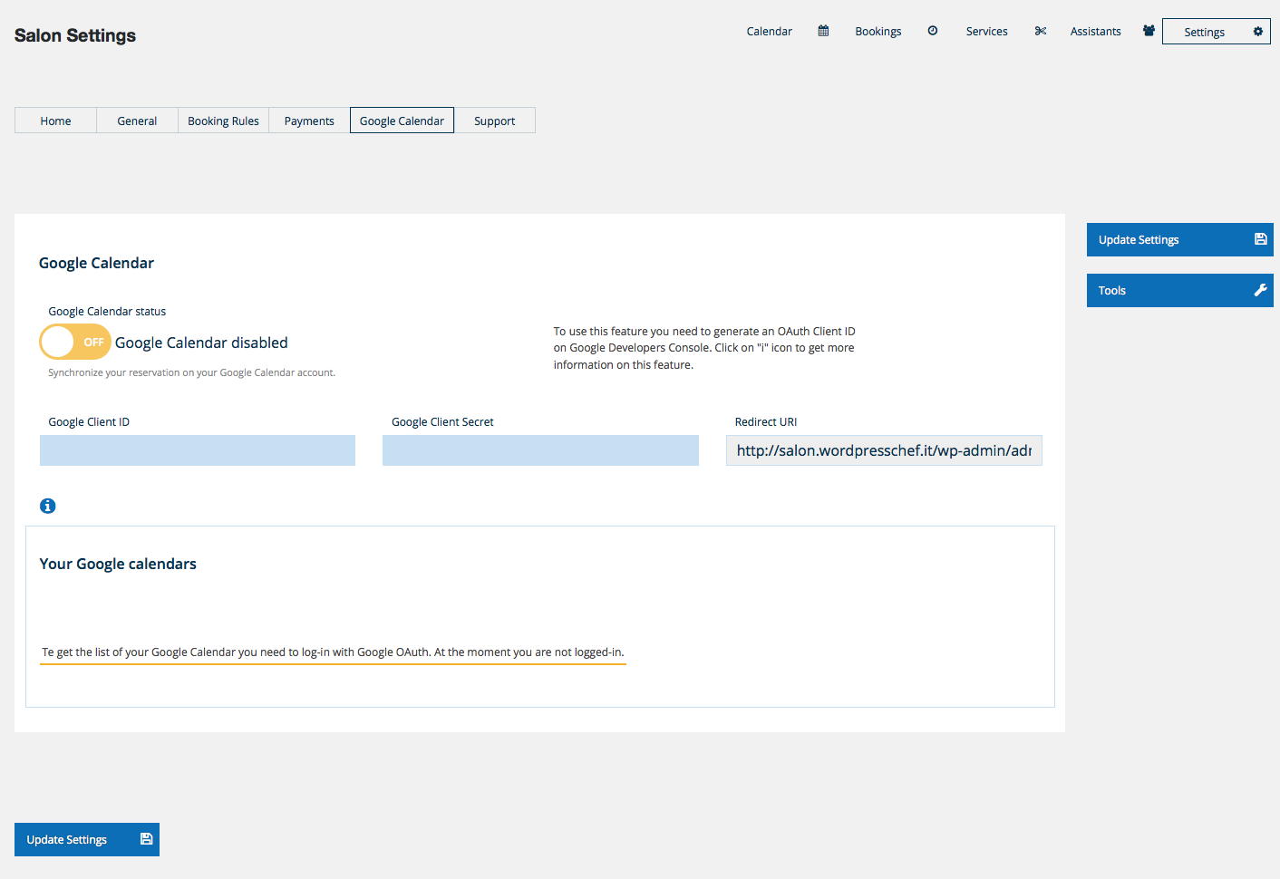 Salon Booking WordPress Plugin 7