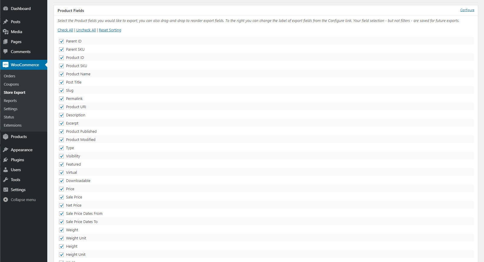 Store Exporter Deluxe for WooCommerce 2