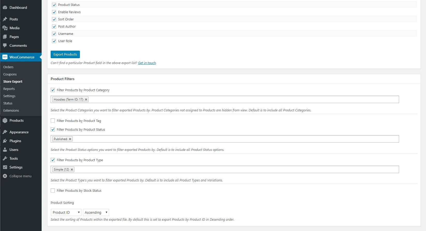 Store Exporter Deluxe for WooCommerce 3