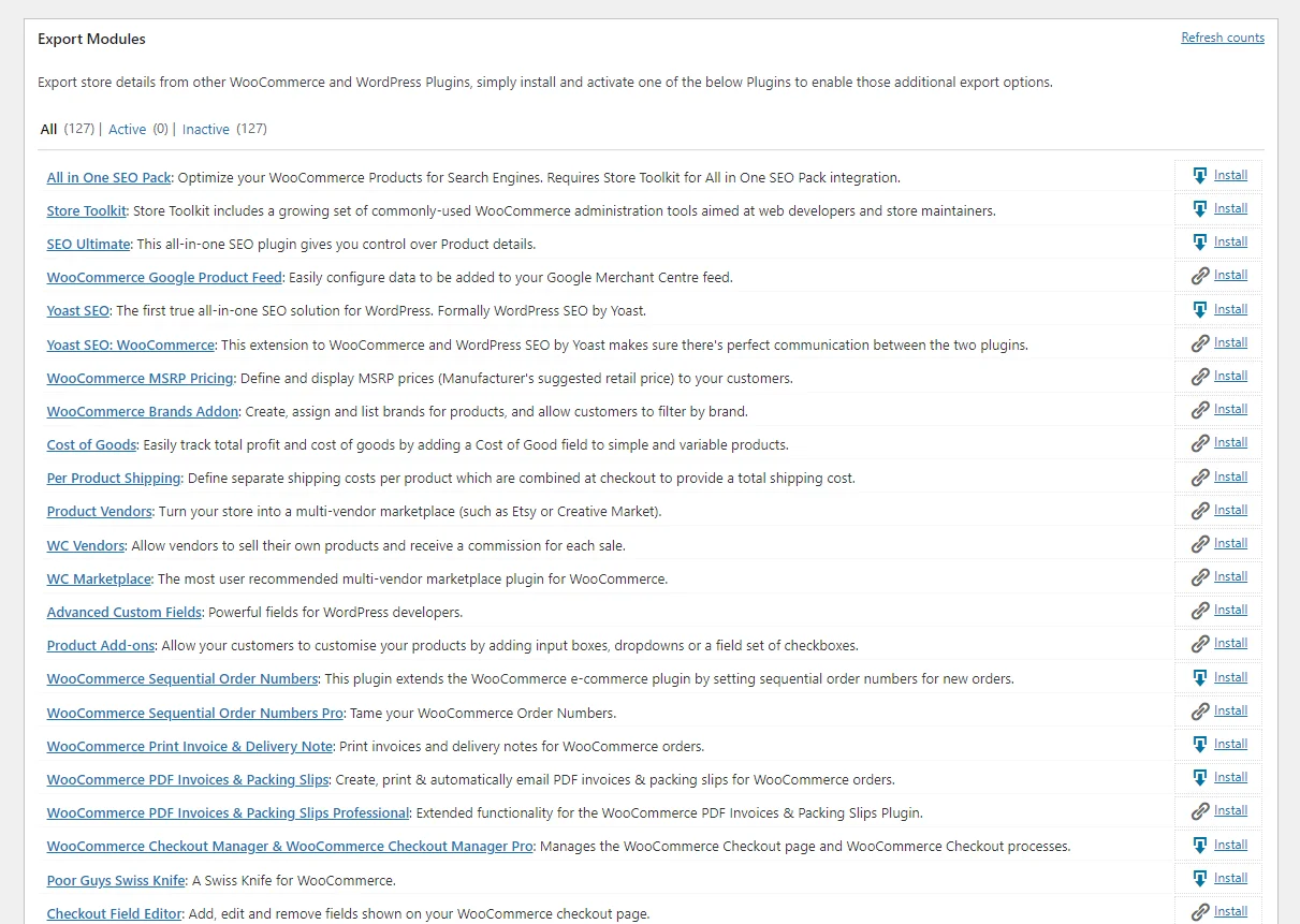 Tích hợp xuất gốc với hơn 125 plugin