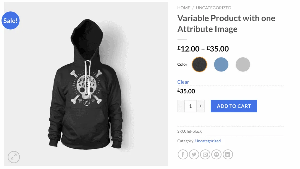 WooCommerce Attribute Images & Variation Swatches 3