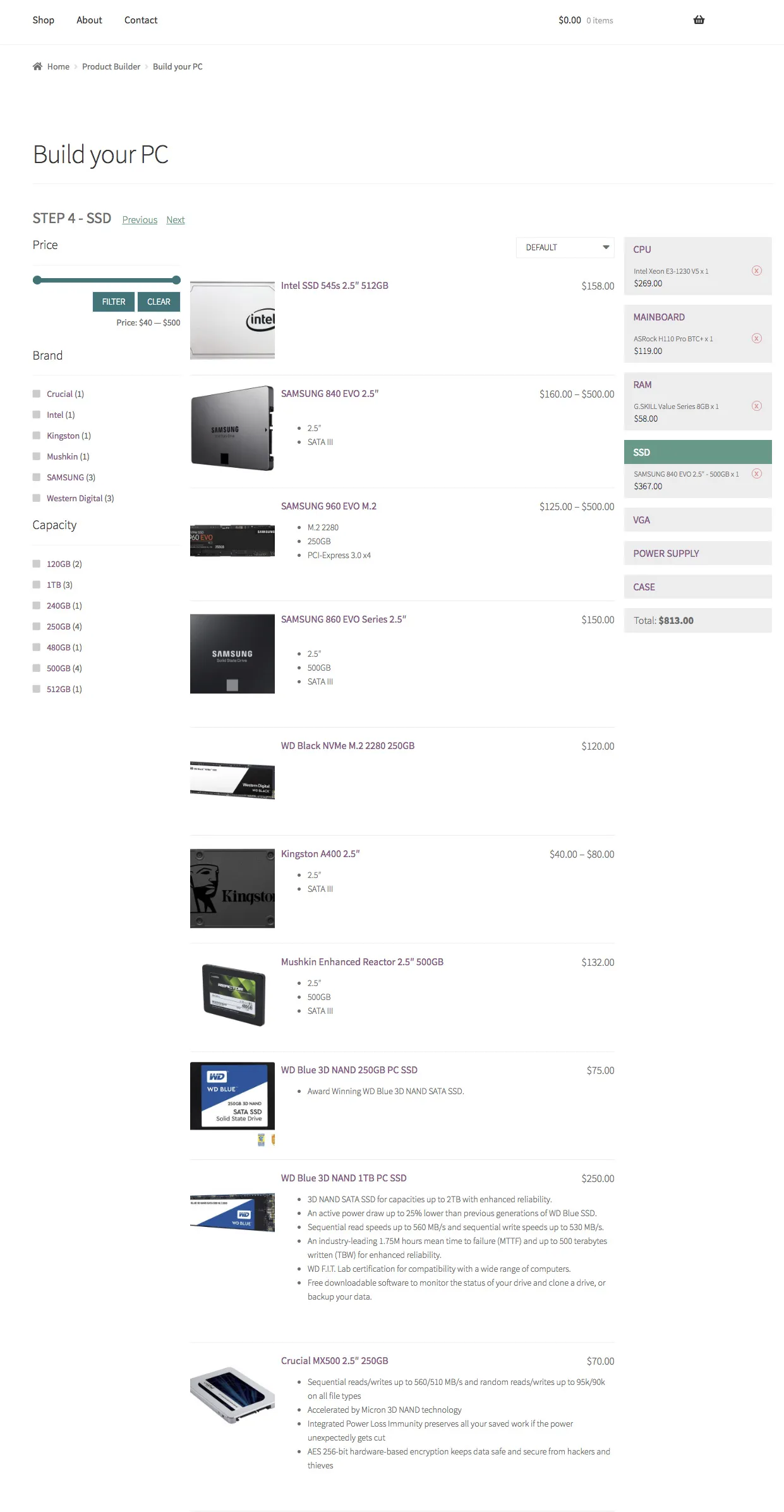 WooCommerce Product Builder v2.2.4 NULLED - Custom PC Builder 2 WooCommerce Product Builder v2.2.4 NULLED - Custom PC Builder