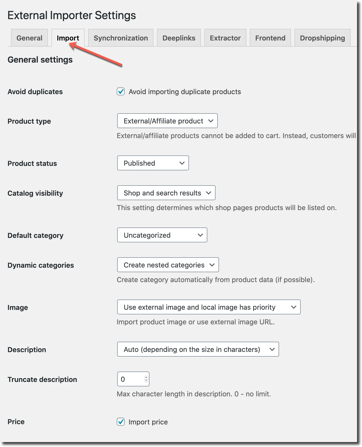 External Importer Pro By KeywordRush 5