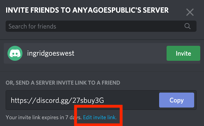 Cách gửi và tùy chỉnh lời mời trên Discord 8 Cách gửi và tùy chỉnh lời mời trên Discord