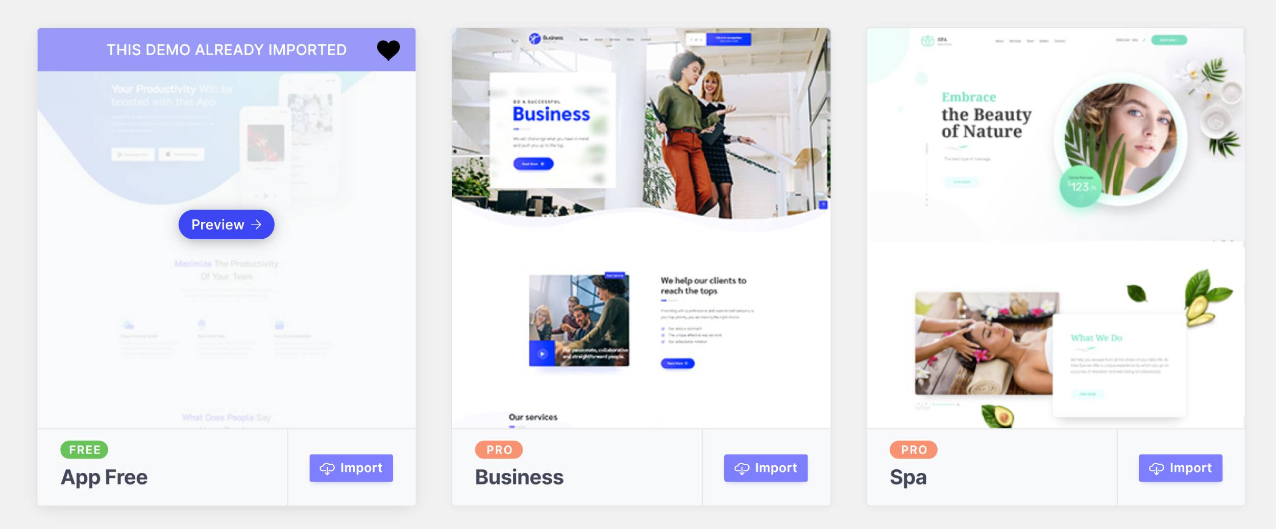 Kata Plus Pro v1.1.10 NULLED - Elementor WordPress Theme 40 Bản giới thiệu Theme Đã nhập khẩu
