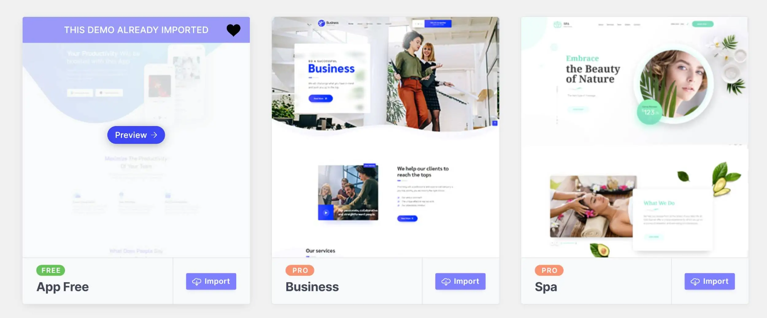 Kata Plus Pro v1.1.10 NULLED - Elementor WordPress Theme 40 Bản giới thiệu Theme Đã nhập khẩu