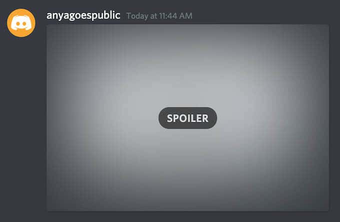 Cách sử dụng Discord Thẻ Spoiler 8 Cách sử dụng Discord Thẻ Spoiler