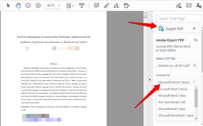 7 cách tốt nhất để chuyển đổi tệp PDF sang định dạng Word 5 7 cách tốt nhất để chuyển đổi tệp PDF sang định dạng Word