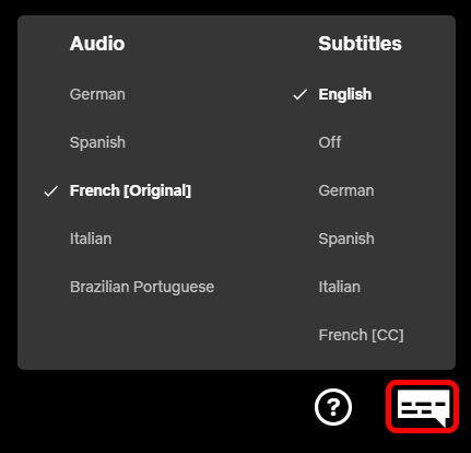 Cách thay đổi ngôn ngữ trên Netflix 6 Cách thay đổi ngôn ngữ trên Netflix