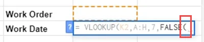 Cách sử dụng hàm VLOOKUP trong Google Trang tính 11 Cách sử dụng hàm VLOOKUP trong Google Trang tính