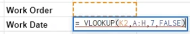 Cách sử dụng hàm VLOOKUP trong Google Trang tính 12 Cách sử dụng hàm VLOOKUP trong Google Trang tính