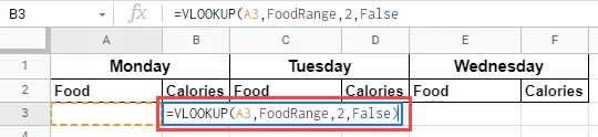 Cách sử dụng hàm VLOOKUP trong Google Trang tính 19 Cách sử dụng hàm VLOOKUP trong Google Trang tính
