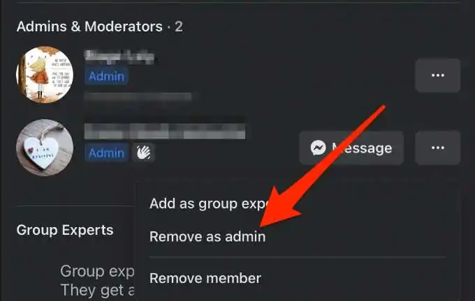 Làm thế nào để thêm hoặc loại bỏ một Admin từ một Nhóm Facebook 14 Làm thế nào để thêm hoặc loại bỏ một Admin từ một Nhóm Facebook