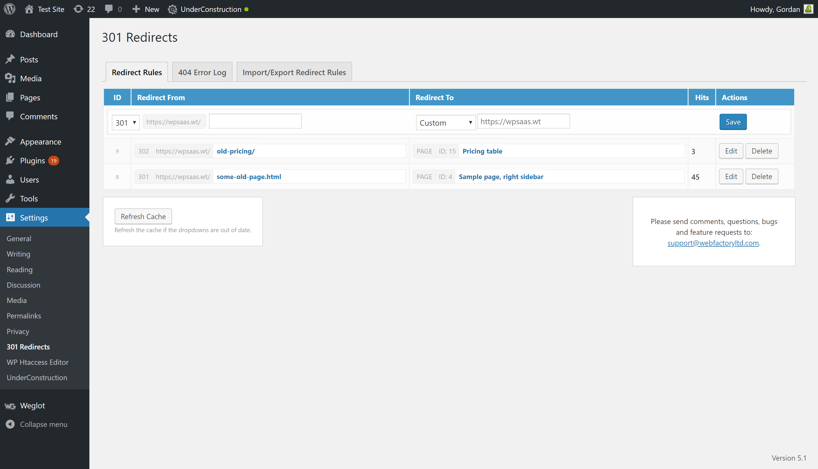 301 Redirects Pro 1