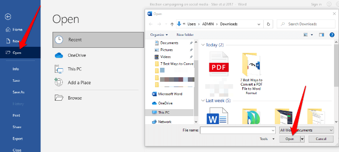 7 cách tốt nhất để chuyển đổi tệp PDF sang định dạng Word 1 7 cách tốt nhất để chuyển đổi tệp PDF sang định dạng Word