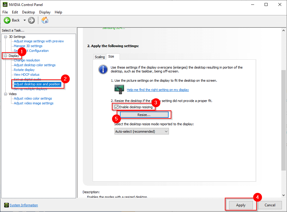 Cách khắc phục tính năng Overscan trong Windows 10 để vừa với màn hình 3 Cách khắc phục tính năng Overscan trong Windows 10 để vừa với màn hình