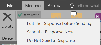 Cách sử dụng theo dõi cuộc họp Outlook để xem ai đã chấp nhận 1 Cách sử dụng theo dõi cuộc họp Outlook để xem ai đã chấp nhận