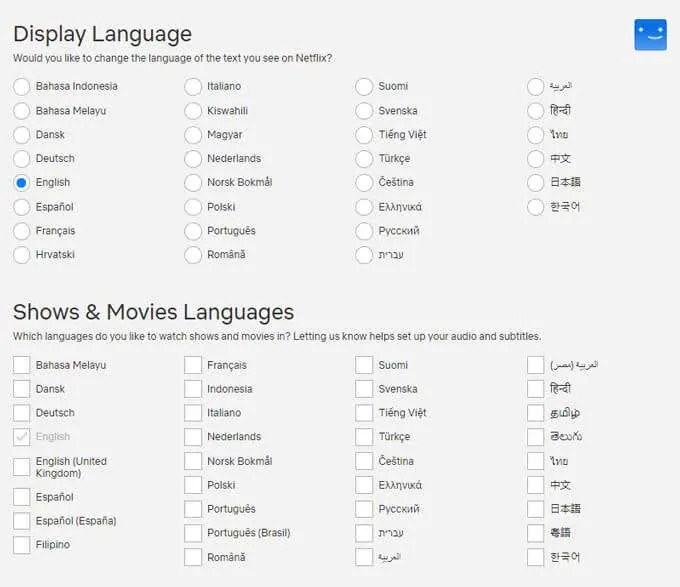 Cách thay đổi ngôn ngữ trên Netflix 4 Cách thay đổi ngôn ngữ trên Netflix