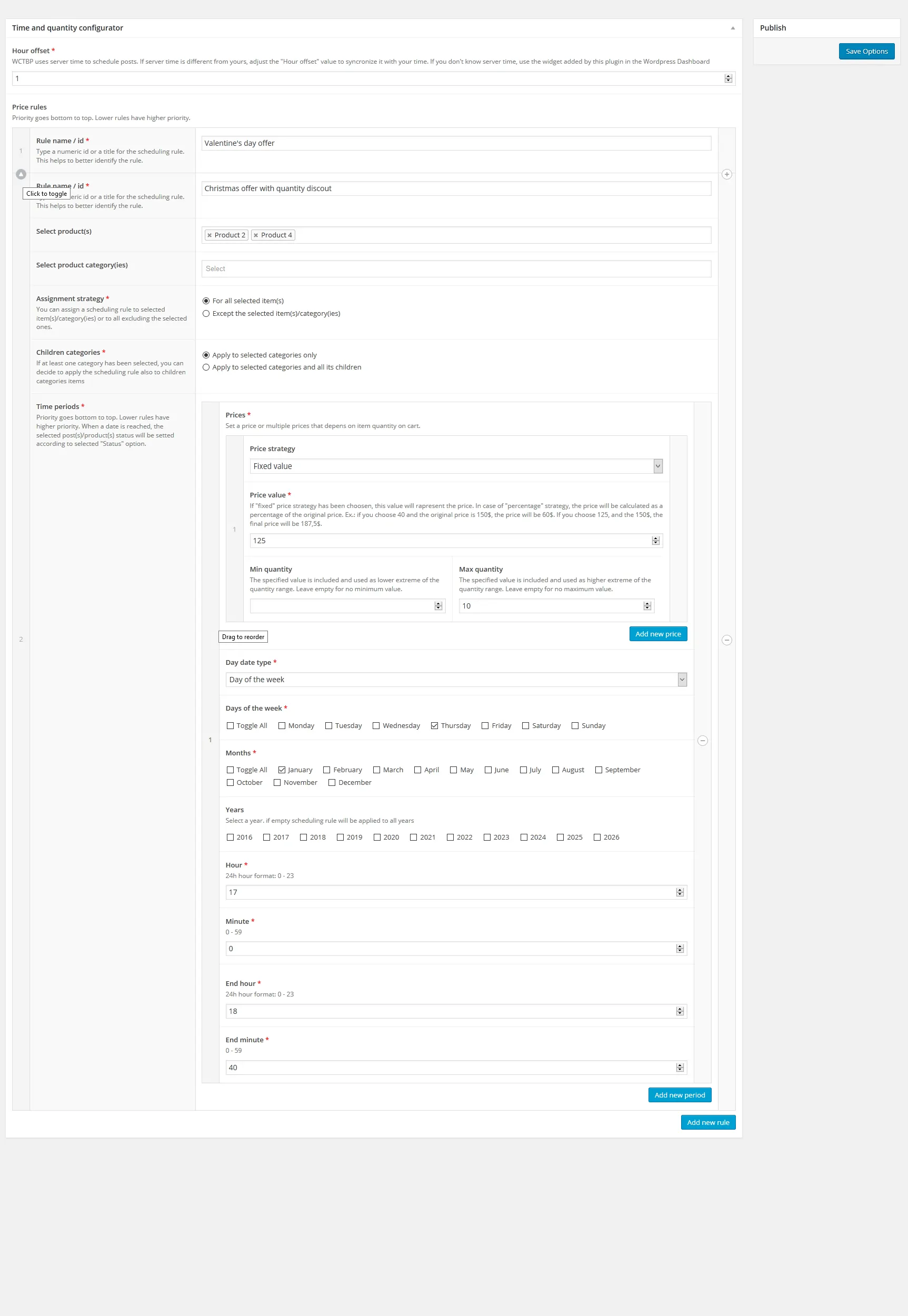 Configurator WooCommerce Pricing & Discounts!