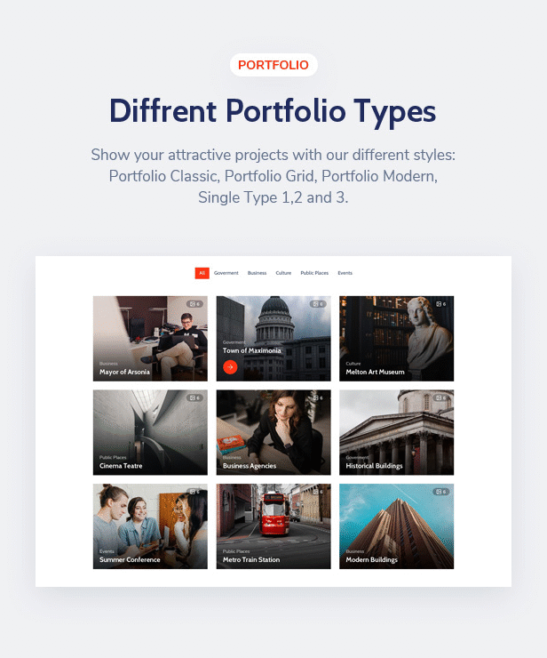 EGovt - City Government WordPress Theme 2