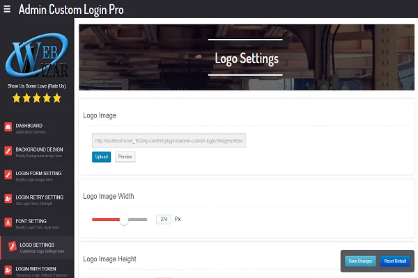 Admin Custom Login Pro v6.4 NULLED 19 Interactive Plugin Dashboard