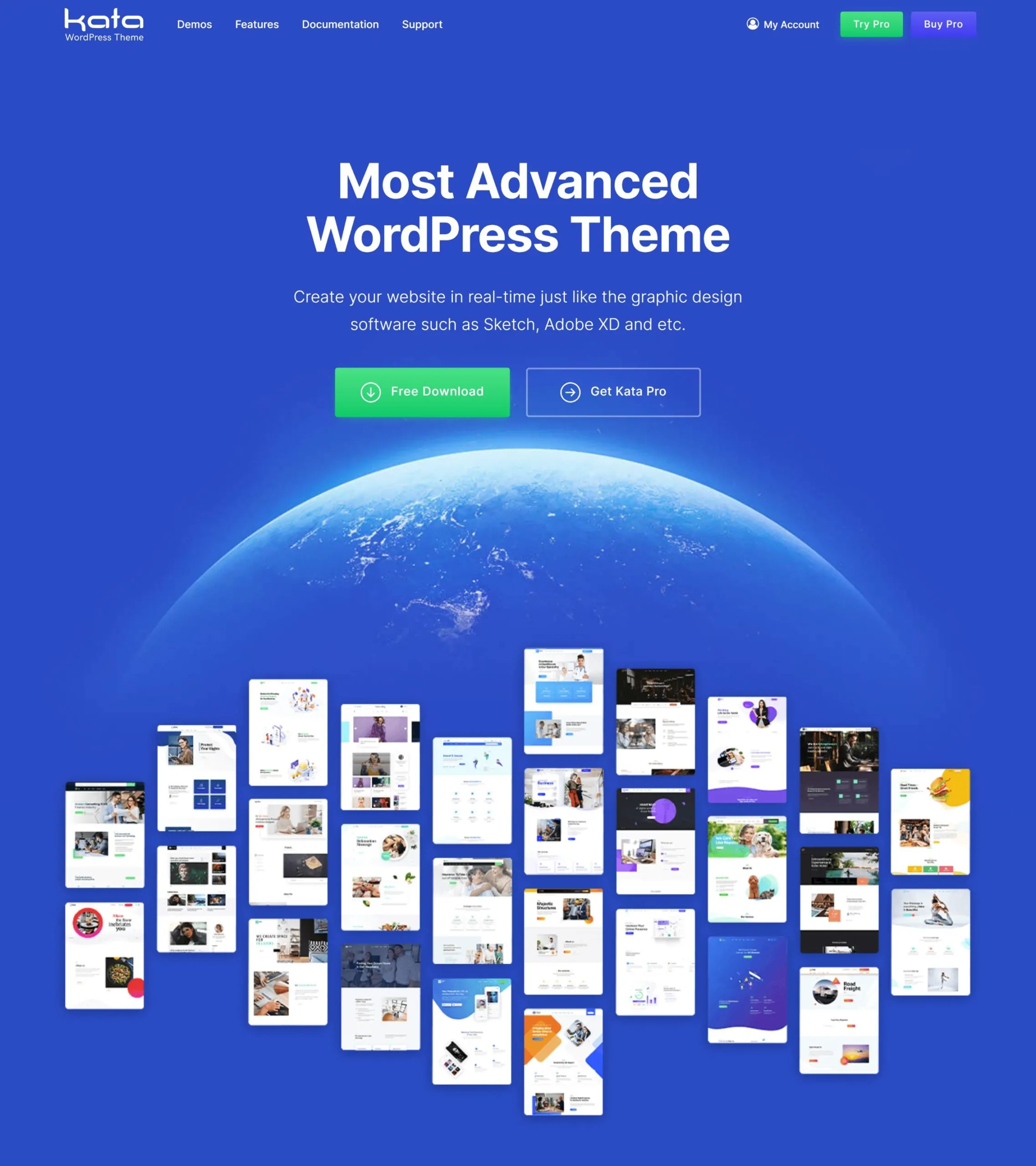 Kata Plus Pro v1.1.10 NULLED - Elementor WordPress Theme 1 Trang chủ Kata