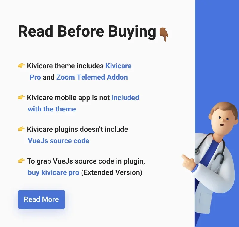 KiviCare - Medical Clinic & Patient Management WordPress Theme 1