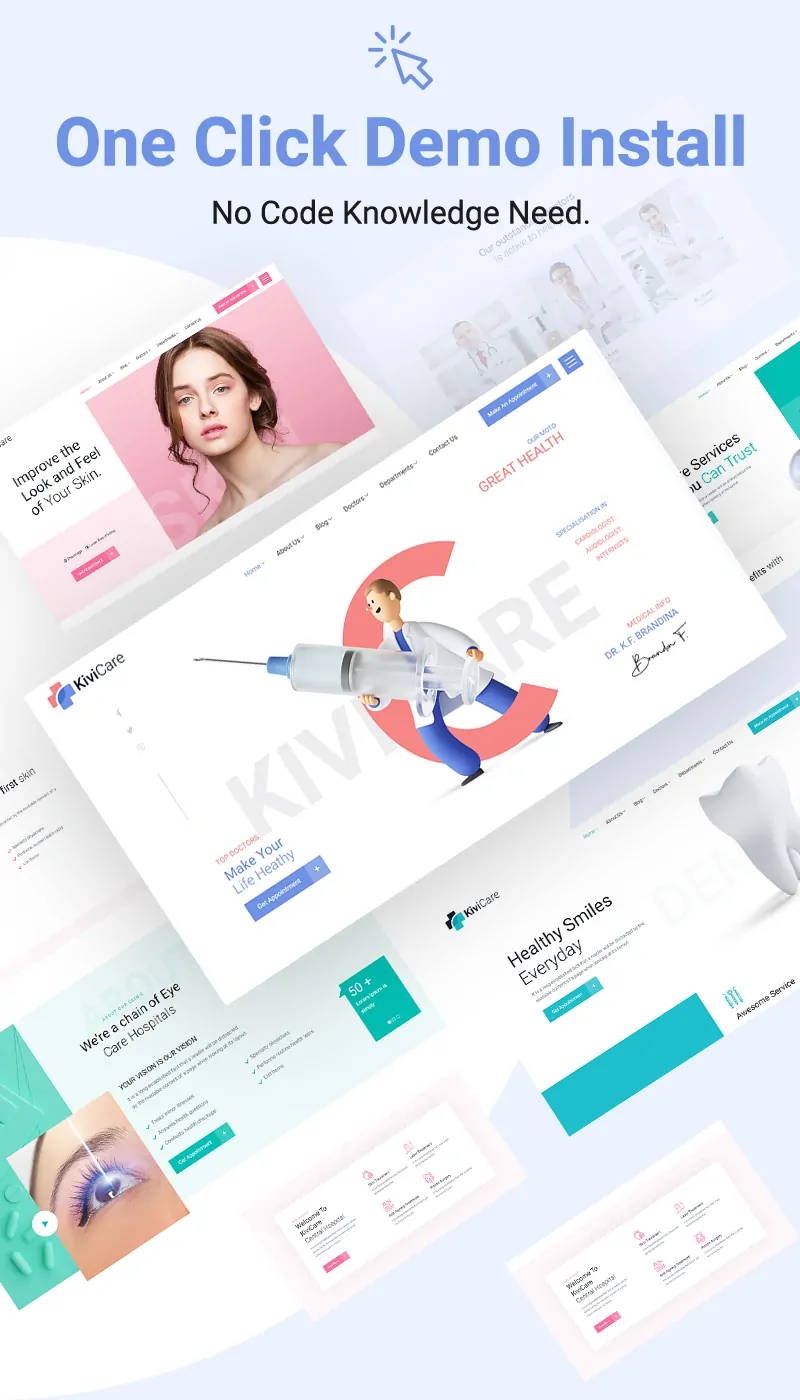 KiviCare - Medical Clinic & Patient Management WordPress Theme 10