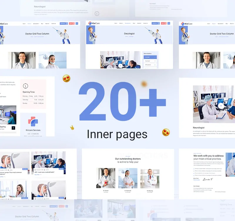 KiviCare - Medical Clinic & Patient Management WordPress Theme 7