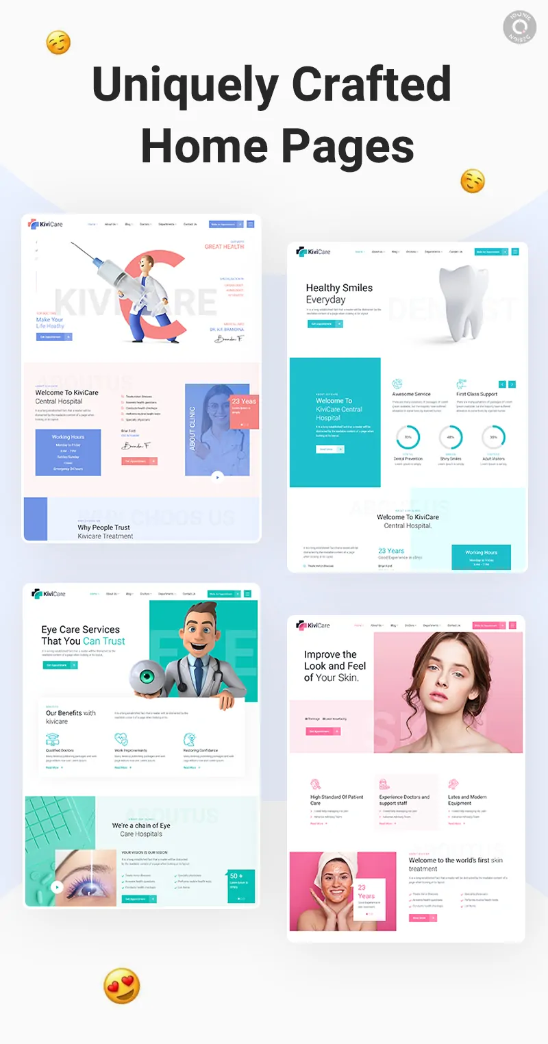 KiviCare - Medical Clinic & Patient Management WordPress Theme 8