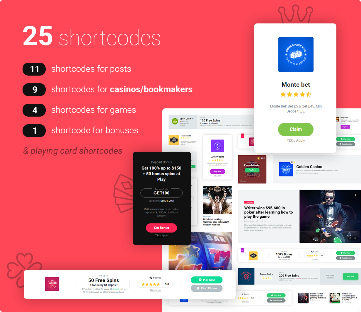 Mercury – Gambling & Casino Affiliate WordPress Theme, News & Reviews 2