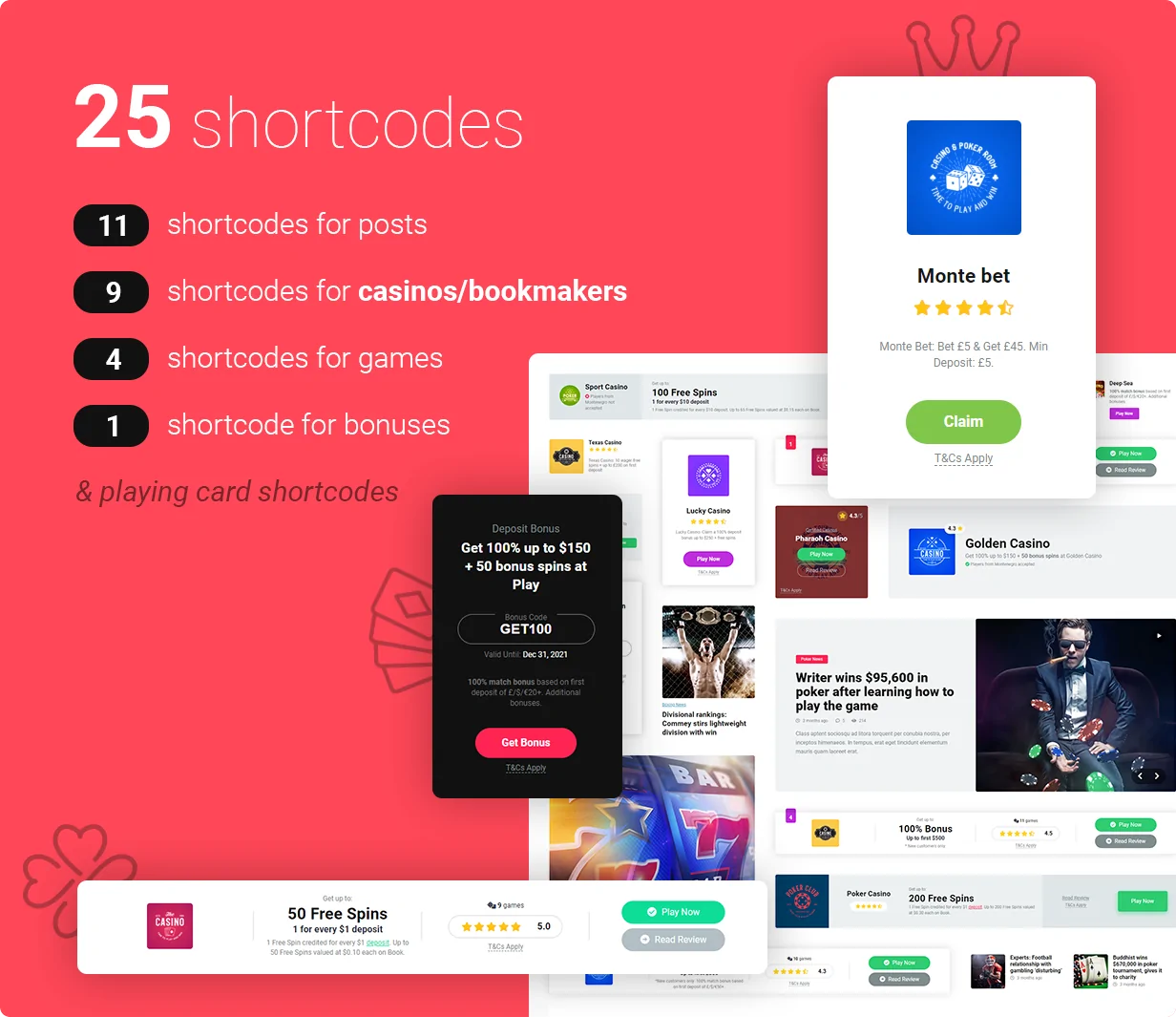 Mercury v3.9.11.1 – Gambling & Casino Affiliate WordPress Theme, News & Reviews 2 Mercury – Gambling & Casino Affiliate WordPress Theme, News & Reviews 2