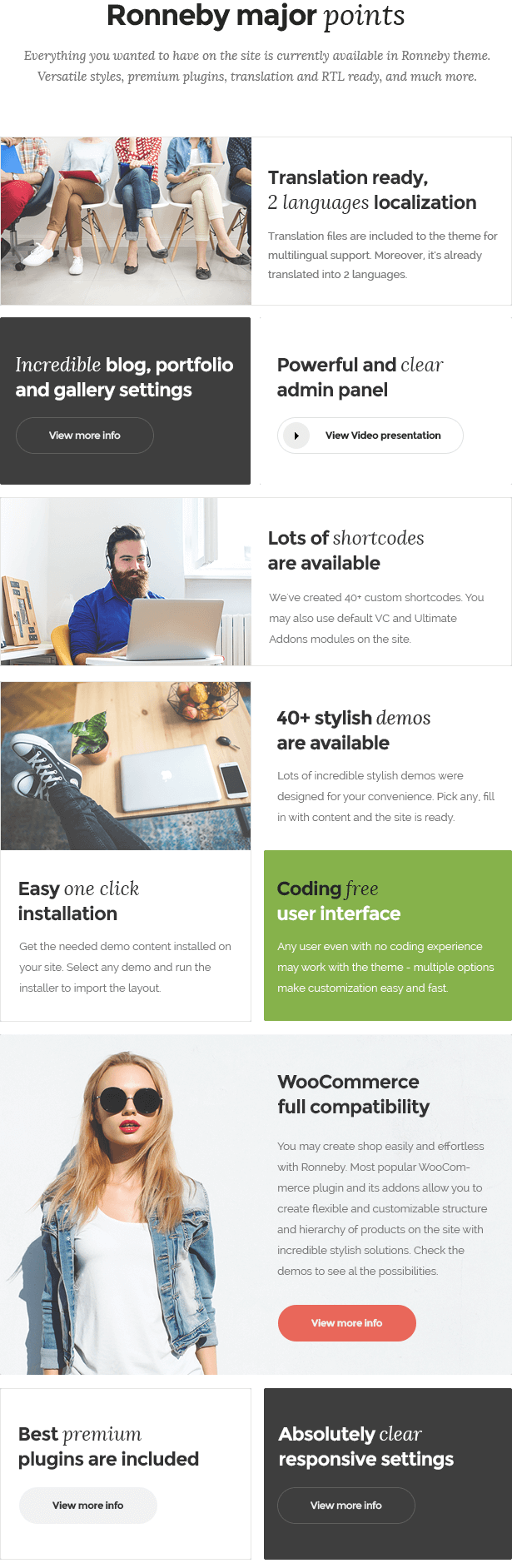 Ronneby - High-Performance WordPress Theme 4