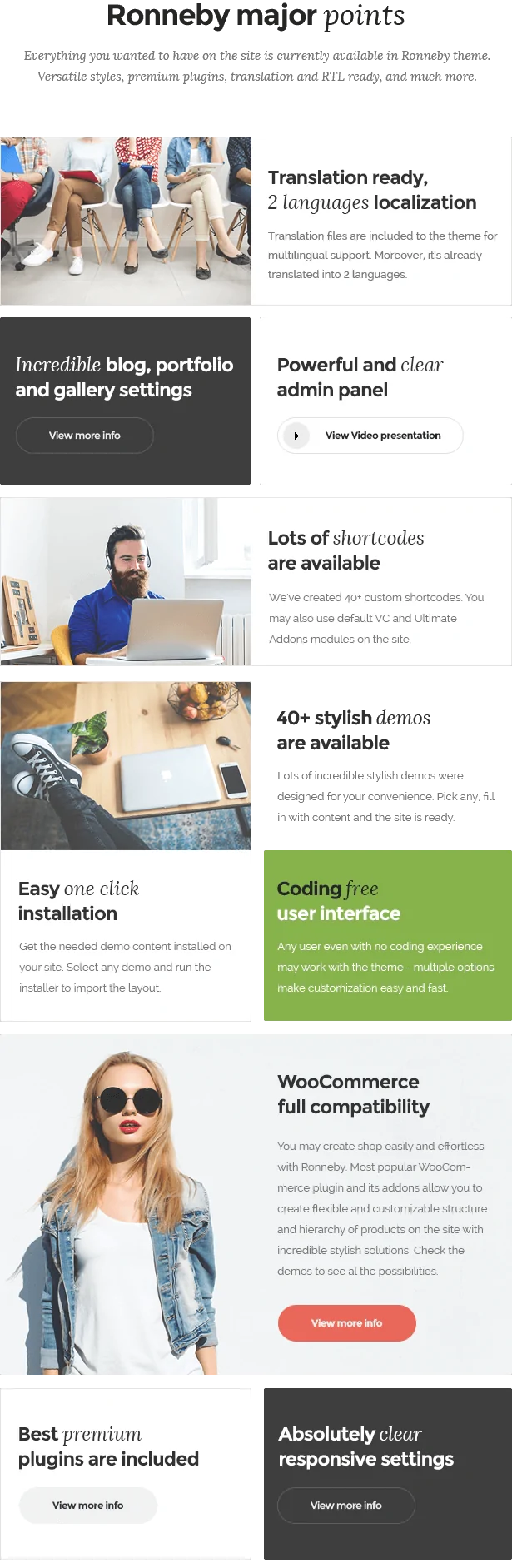 Ronneby - High-Performance WordPress Theme 4