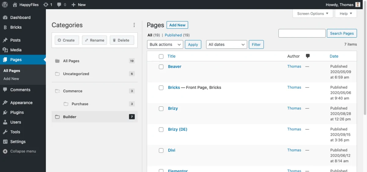 Happy Files Pro v1.7 NULLED - Organize Your WordPress Media Files 2 Sắp xếp tất cả các loại bài đăng của bạn