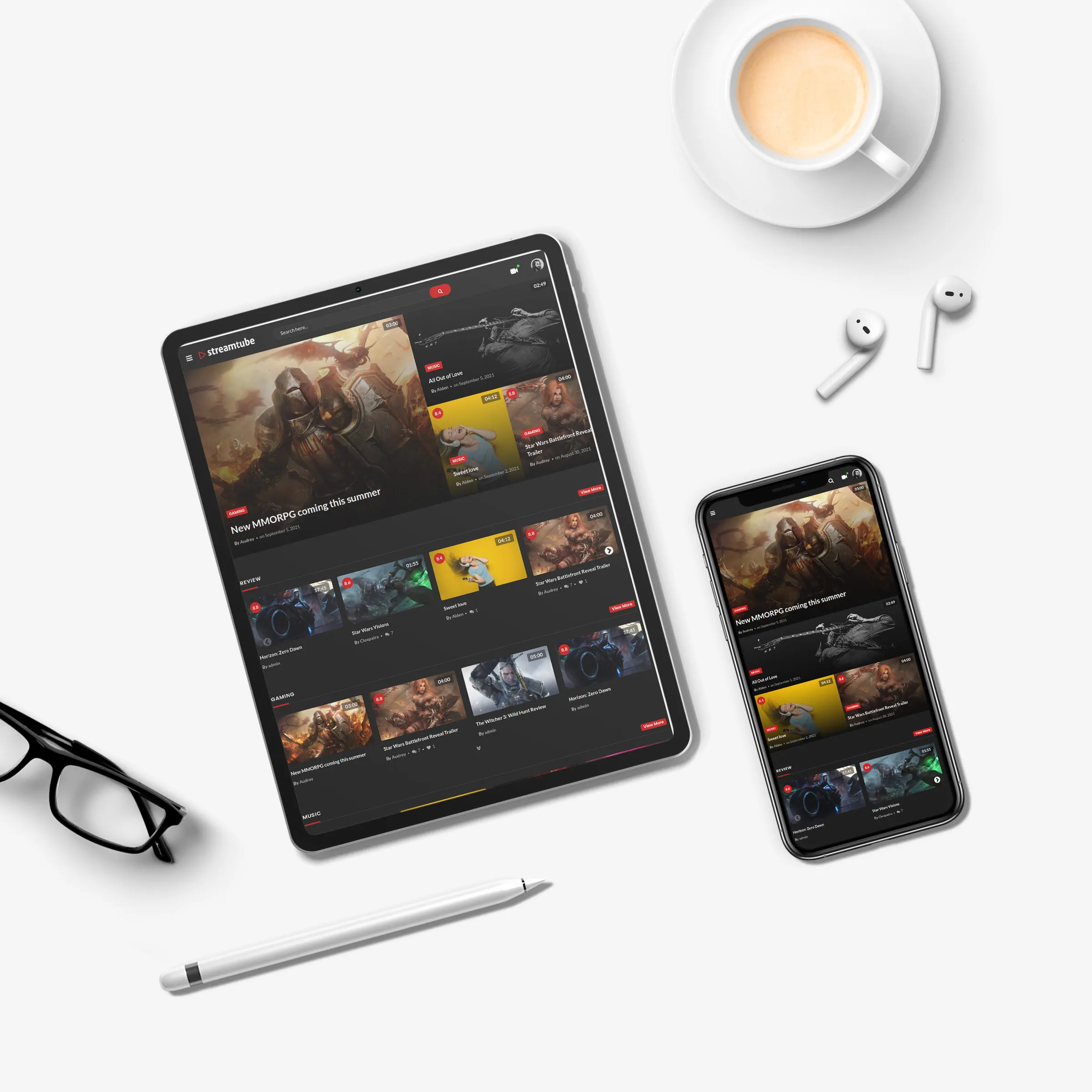 StreamTube - Video Streaming WordPress Theme 2