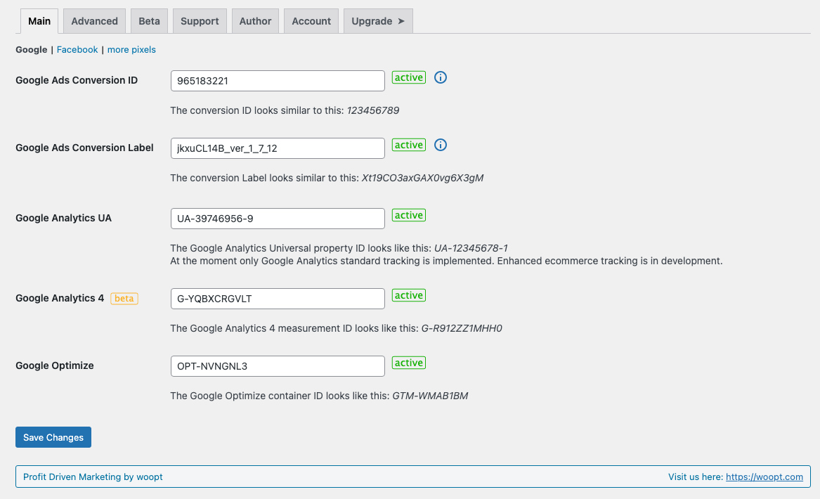 Woopt WooCommerce Pixel Manager v1.12.4 NULLED
