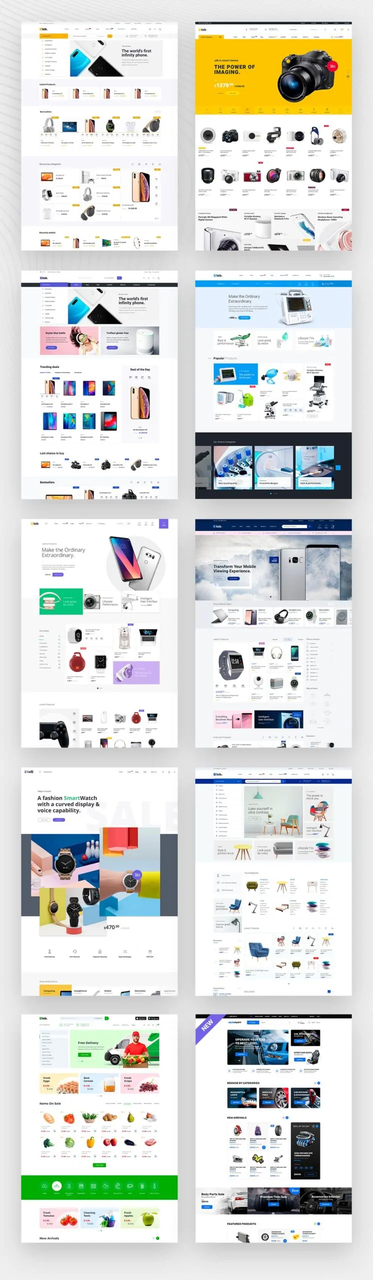 eLab - WooCommerce Marketplace WordPress Theme 7