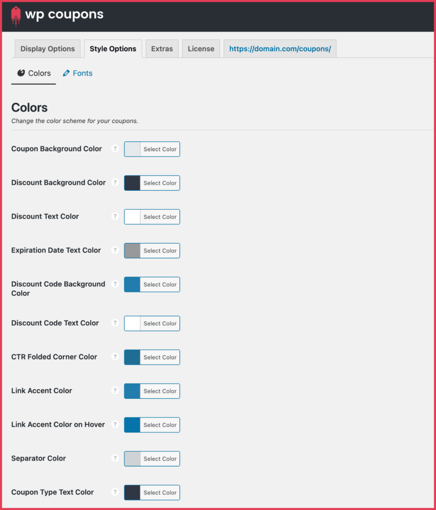 wp-coupons-style-options