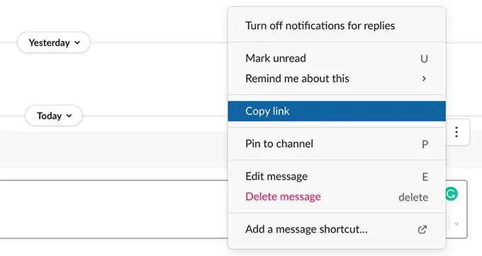 7-repost-slack-message - Mẹo công nghệ trực tuyến Trích dẫn một hình ảnh tin nhắn