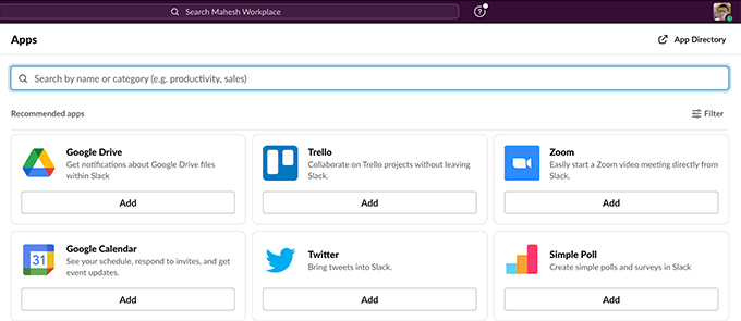 15-slack-apps - Mẹo công nghệ trực tuyến Mở rộng chức năng Slack bằng hình ảnh Ứng dụng