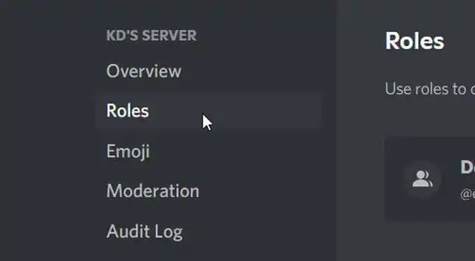 Cách Thêm, Quản lý và Xóa Vai trò trong Discord 2 Cách Thêm, Quản lý và Xóa Vai trò trong Discord