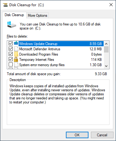 15 cách giải phóng dung lượng ổ đĩa trong Windows 10 7 15 cách giải phóng dung lượng ổ đĩa trong Windows 10